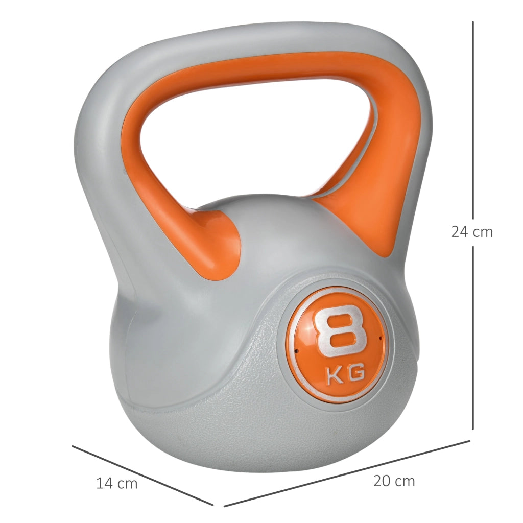 Pesa russa 8 kg ¨C zephmum ¨C arancione e grigio 20x14x24 cm