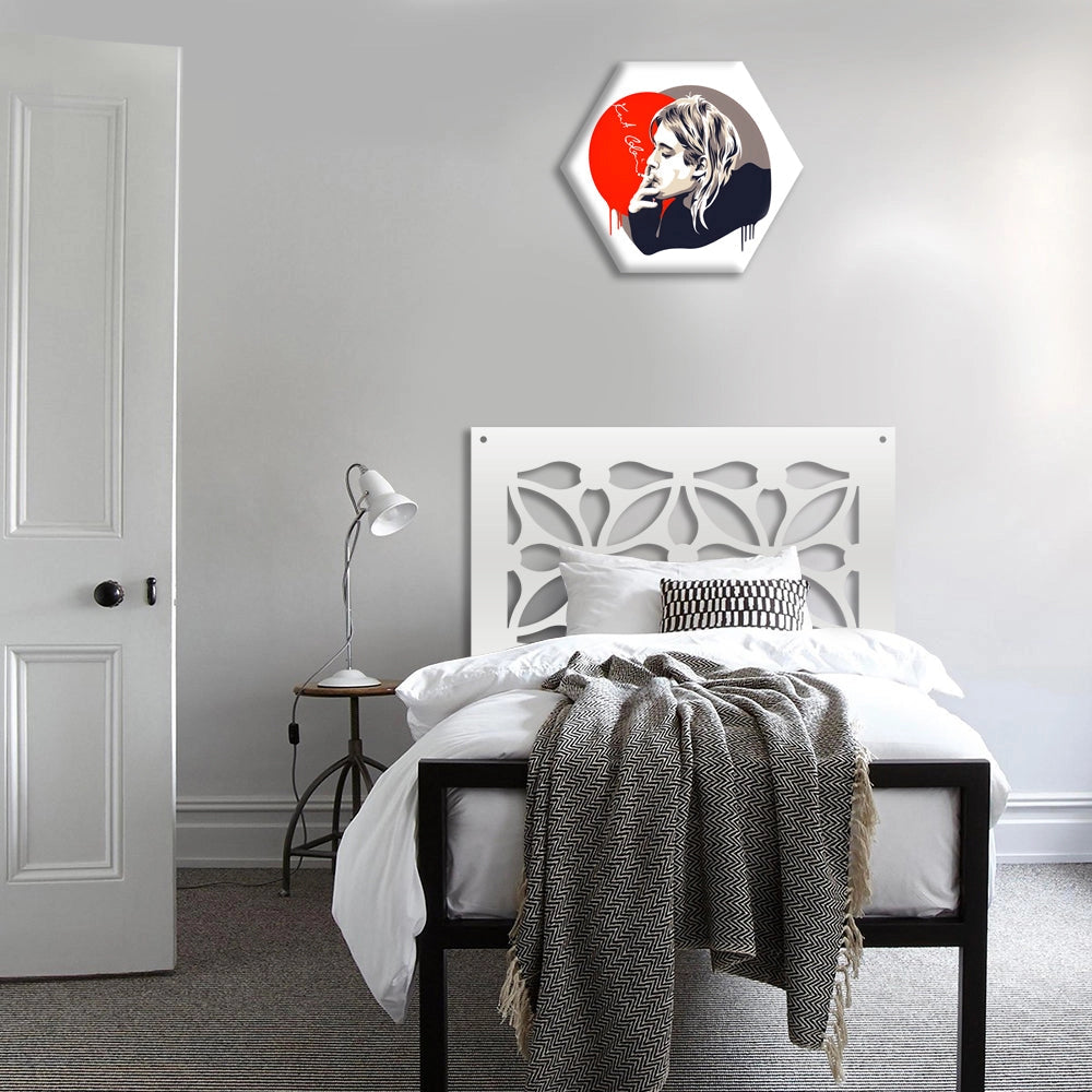 SAMURA - Pannello in PVC traforato - Parasole Colore: bianco, Misura: 48x48 cm