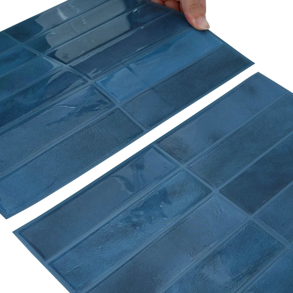 Piastrella Rettangolare 50 pcs Blu 29 x 23 x 0,08 cm 42046167