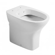 Vaso bidet filomuro combinato h 47 in ceramica bianco Evolution Sanitosco