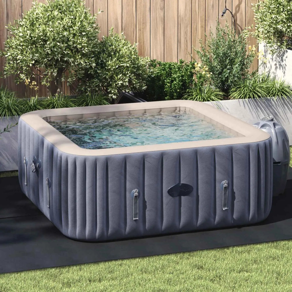 Telo per Fondo Piscina Regolabile Nero 300 x 220 x 0,1 cm 42009121