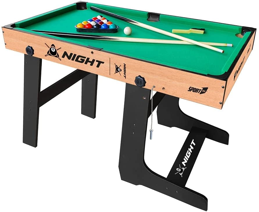Biliardo Pieghevole Grande Tavolo E-Sport Biliardo Per Bambini Biliardo Biliardo Modello Night Verticale Pieghevole 122X