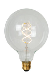Lampadina LED filamento sfera trasparente E27 5W Lucide