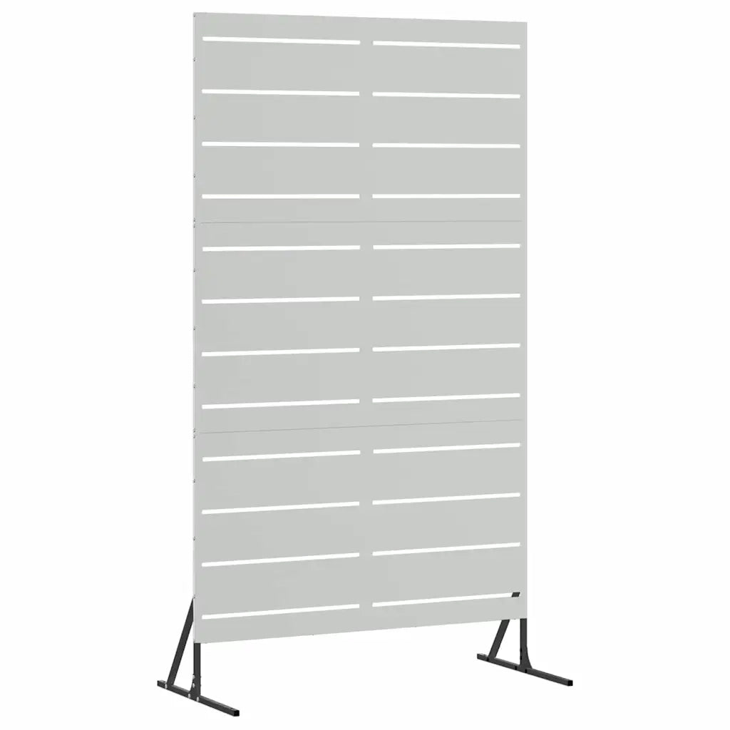 Schermo per Privacy Grigio 100 x 50 x 180 cm Acciaio