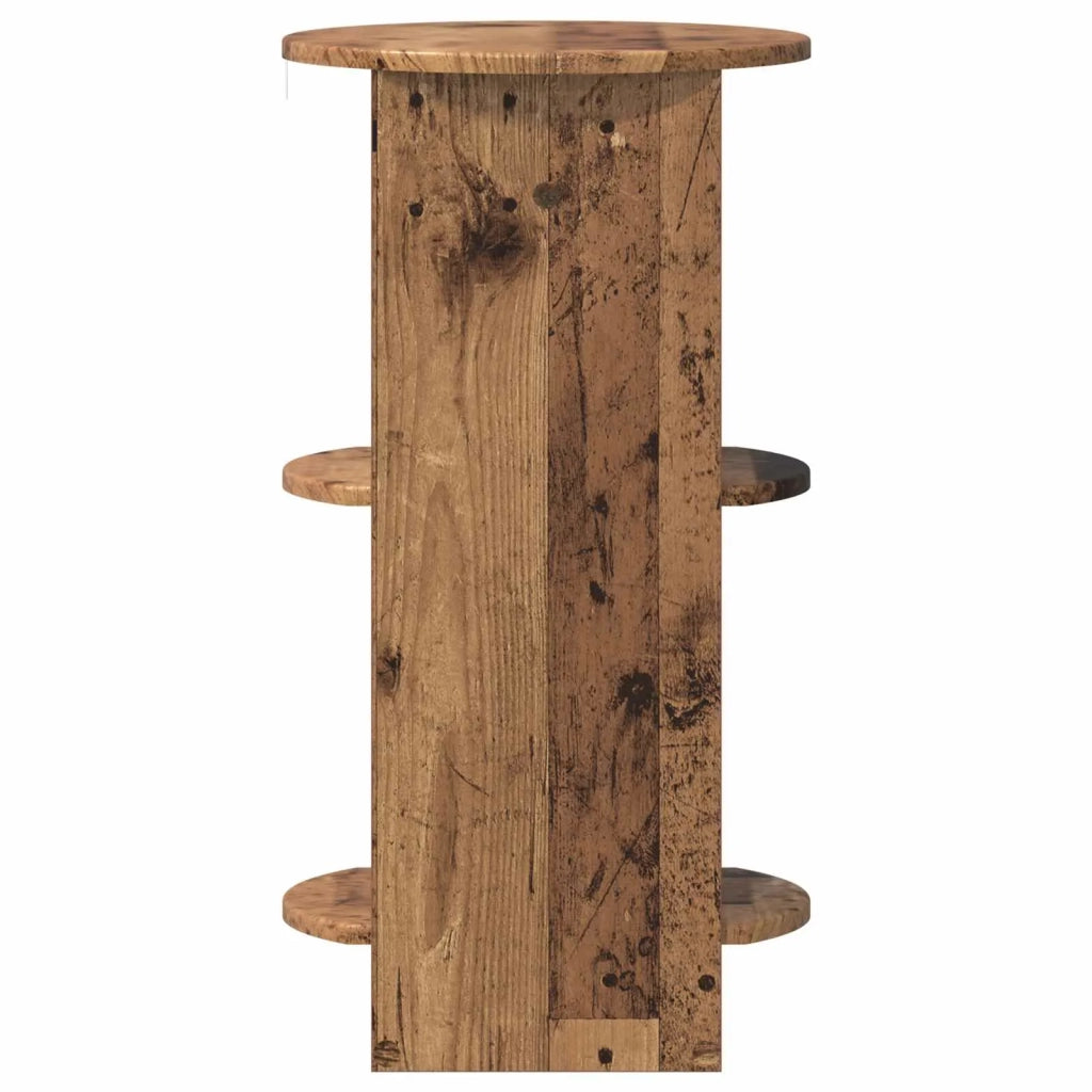 Mobile laterale Legno vecchio 40 x 40 x 75 cm 899841
