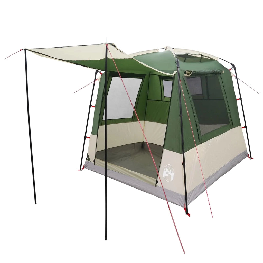 Tenda Party Verde 4 persone Poliestere 185T con rivestimento PU