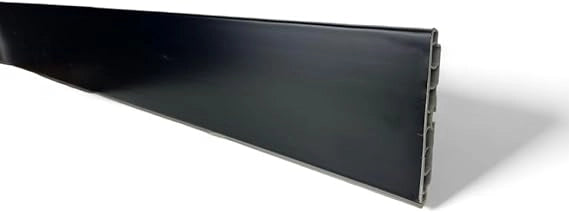 Zoccolatura pvc per cucina 2 metri in colore Nero H 10 CM