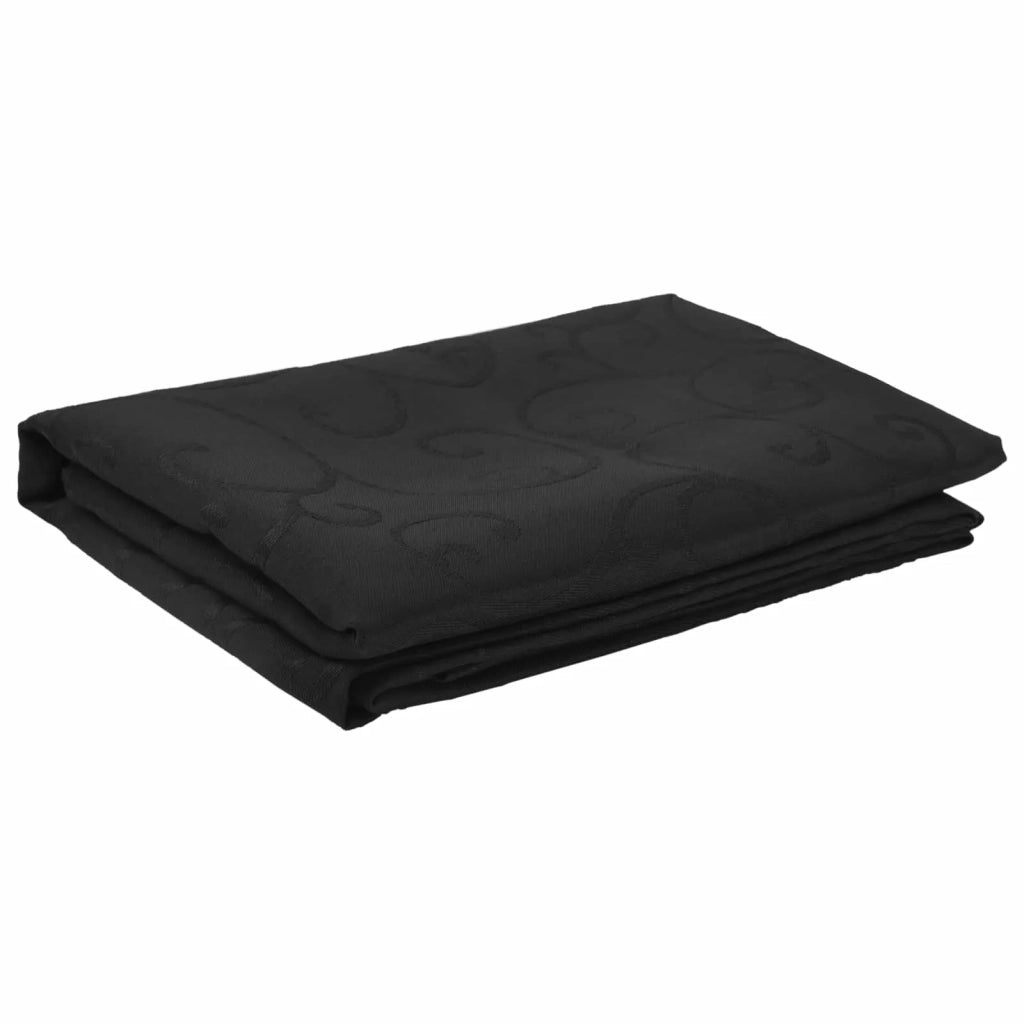 Tovaglia da Tavolo Rettangolare Grigio Scuro 140 x 200 cm 42040107