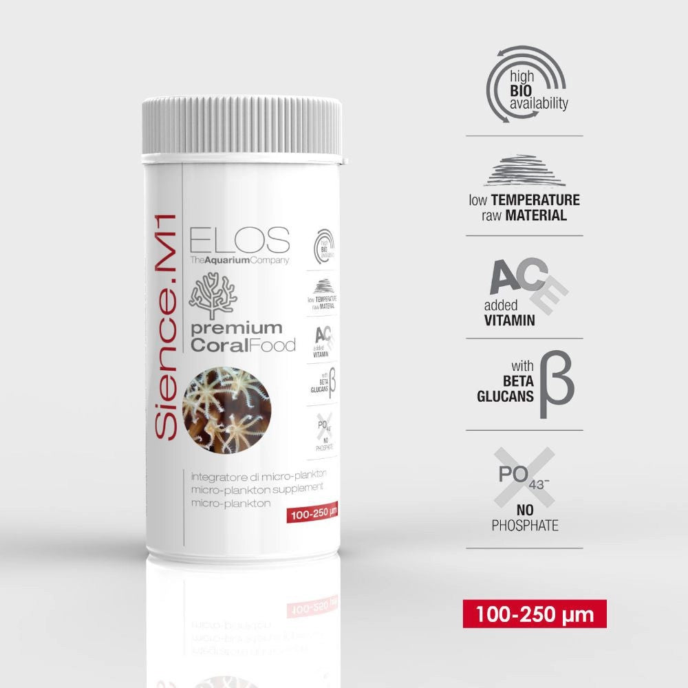 Elos Science M1 40gr - zooplankton finissimo per coralli SPS ed LPS
