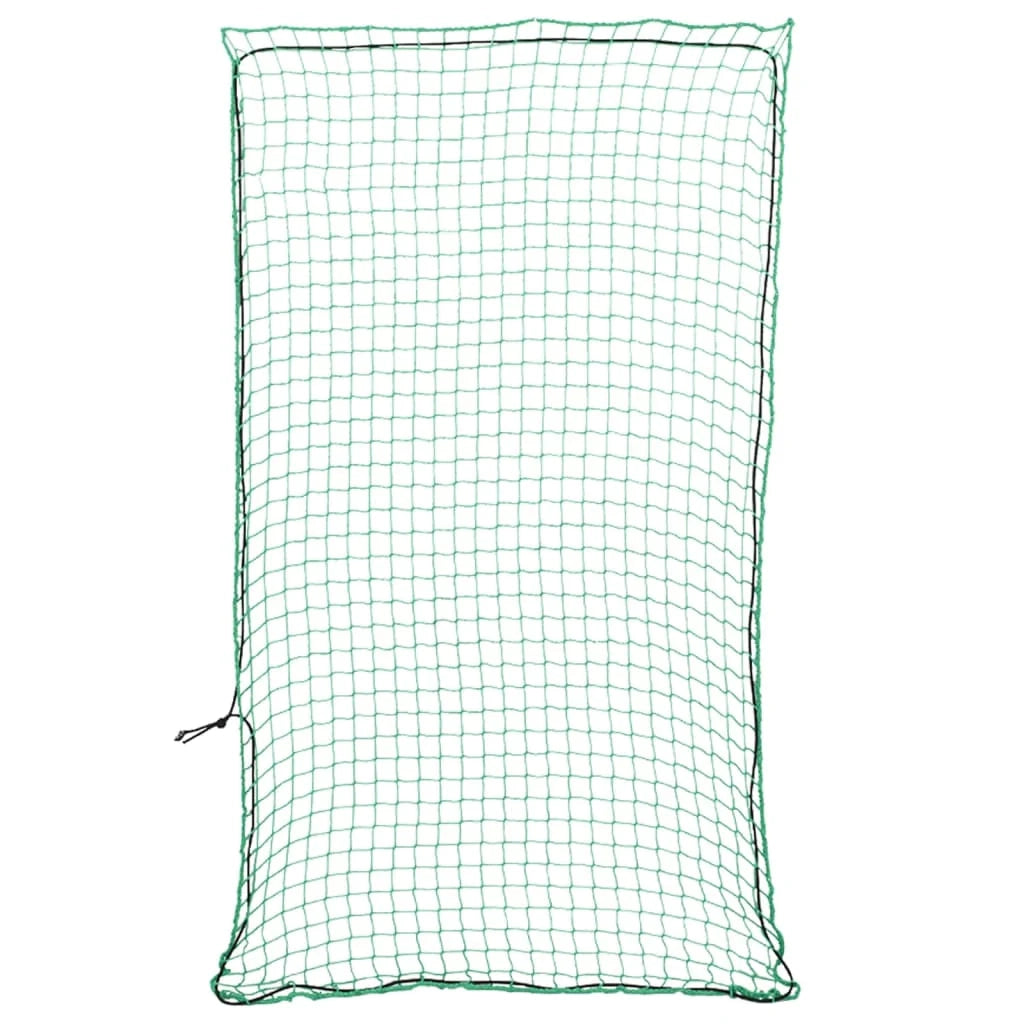 Rete per rimorchio telo di fissaggio del carico portapacchi con corda elastica 6 x 3,5 m PP verde 02_0042235