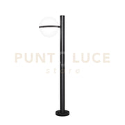 PALETTO ORBIT NERO 1 LUCE ATTACCO E27 IP44 26X100CM BASE IN ALLUMINIO
