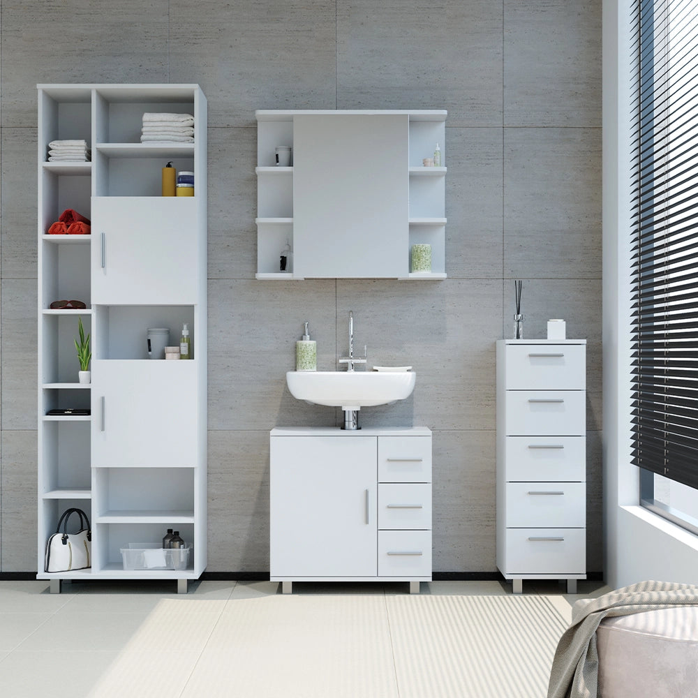 Mobile bagno alto Ilias Bianco 60 x 190 cm Vicco