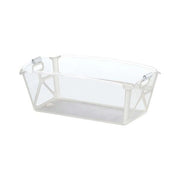 Vaschetta piegh.trasp.wht 6632 399