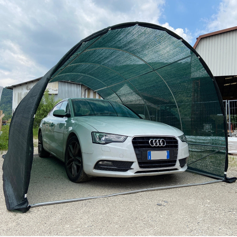 Serra Tunnel Easy SOL 4x4m con rete ombreggiante