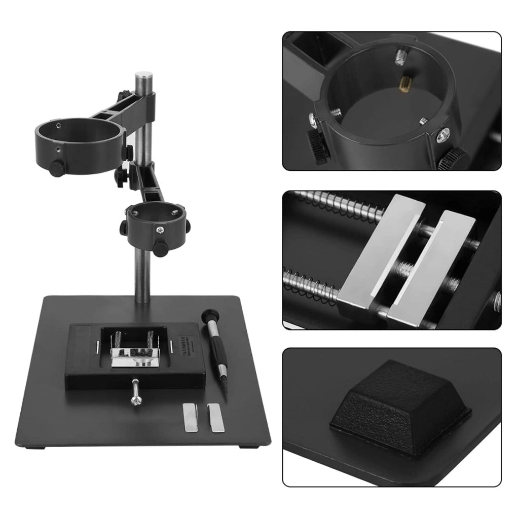 Piattaforma di Montaggio per Hotair e PCB – Supporto per BGA e PCB | Dimensioni 20x25cm, Altezza 24,5cm