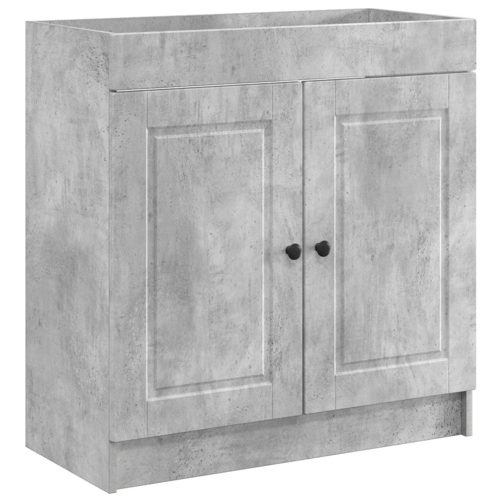 Mobiletto da bagno sotto il lavello Grigio Cemento 890077
