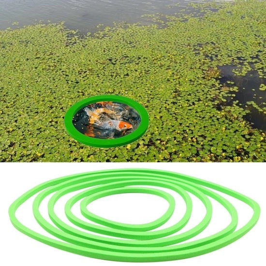 5 Stuks Drijvende Plantenringen per Aquarium per Visvoer