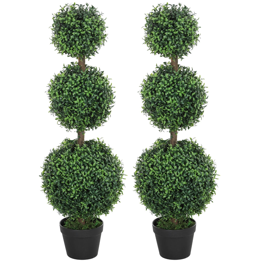 Albero Topiario Artificiale con Vaso ¨C Minimal ¨C Verde 101 cm