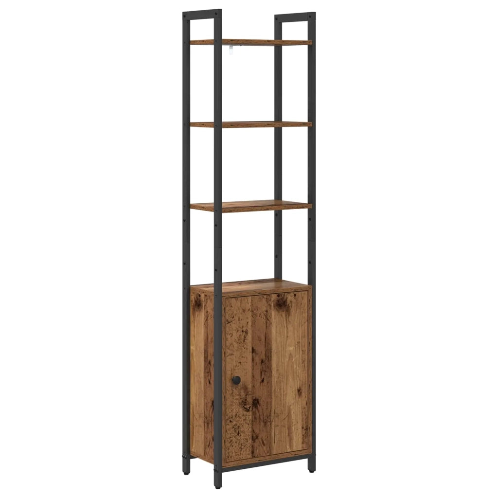 Armadio per Libri Legno vecchio 40 x 24 x 161 cm 883854