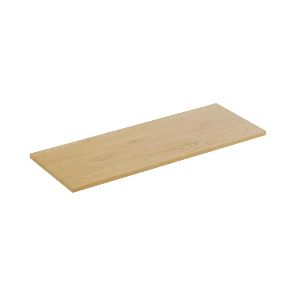 Set da bagno sospeso NATURA 120cm: mobili sotto lavabo 60cm + piano per lavabo