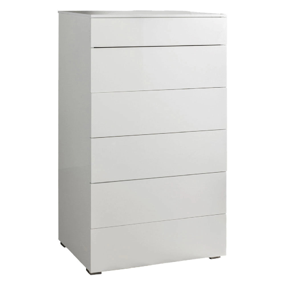 Cassettone bianco laccato 44x108xh85 cm