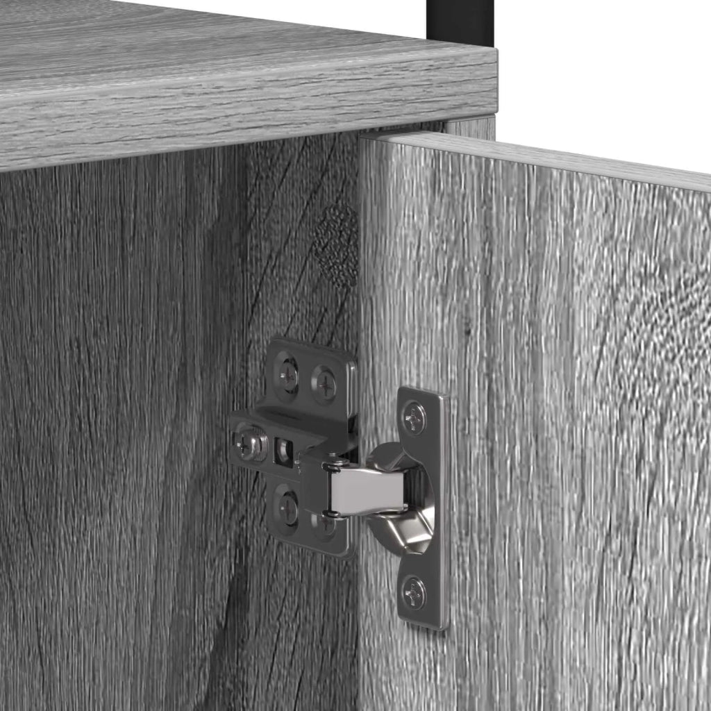 Armadio da Notte Sonoma grigio Legno ingegnerizzato 8007593