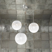 GLITTER SOSPENSIONE 3 LUCI D.20 CM. 1135-S3-20