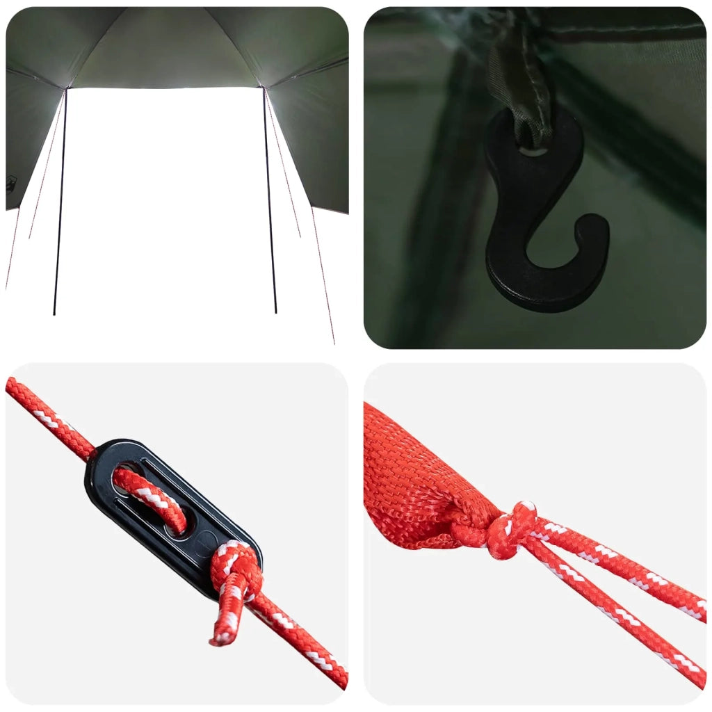 Tenda da auto con tetto Verde militare 308 x 215 x 220 cm 42028550