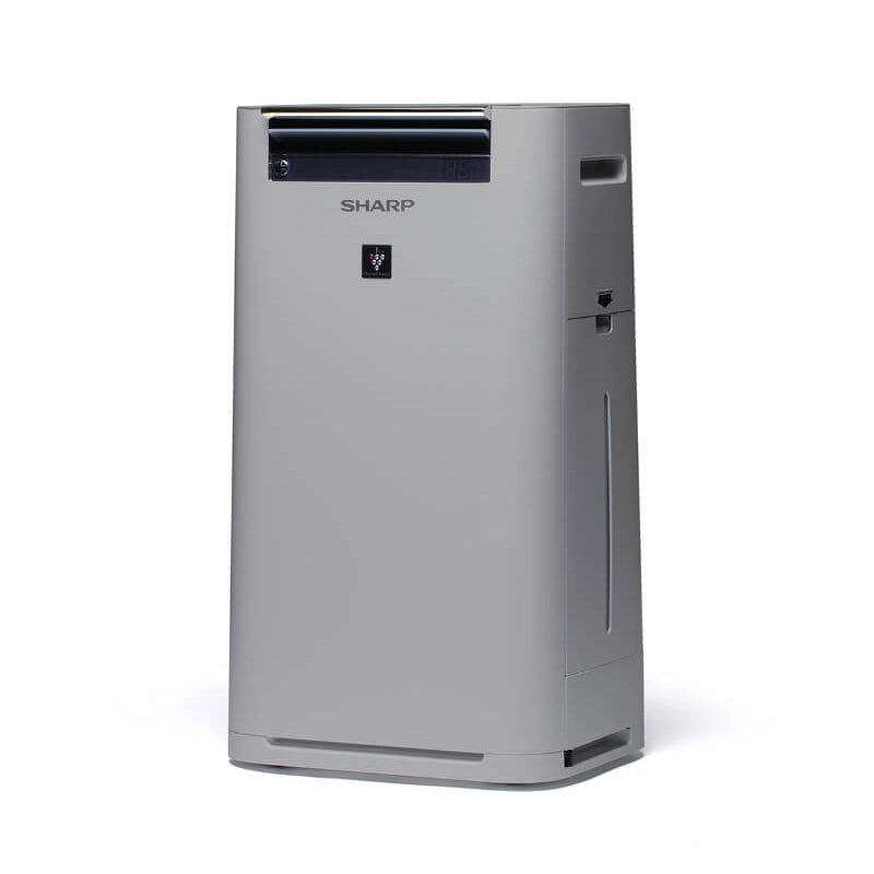 SHARP UA-HG40E-L - PURIFICATORE ARIA - FLUSSO ARIA 240 M3/H - FILTRAGGIO A 3 LIVELLI - PLASMACLUSTER - FUNZIONE UMIDIFICANTE - GRIGIO
