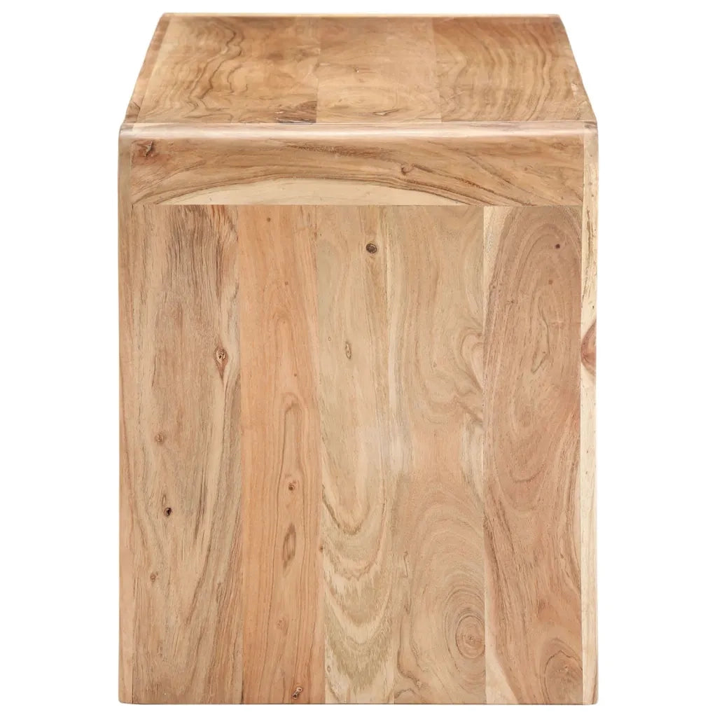Panca 110x38x46 cm in Legno Massello di Acacia 323584