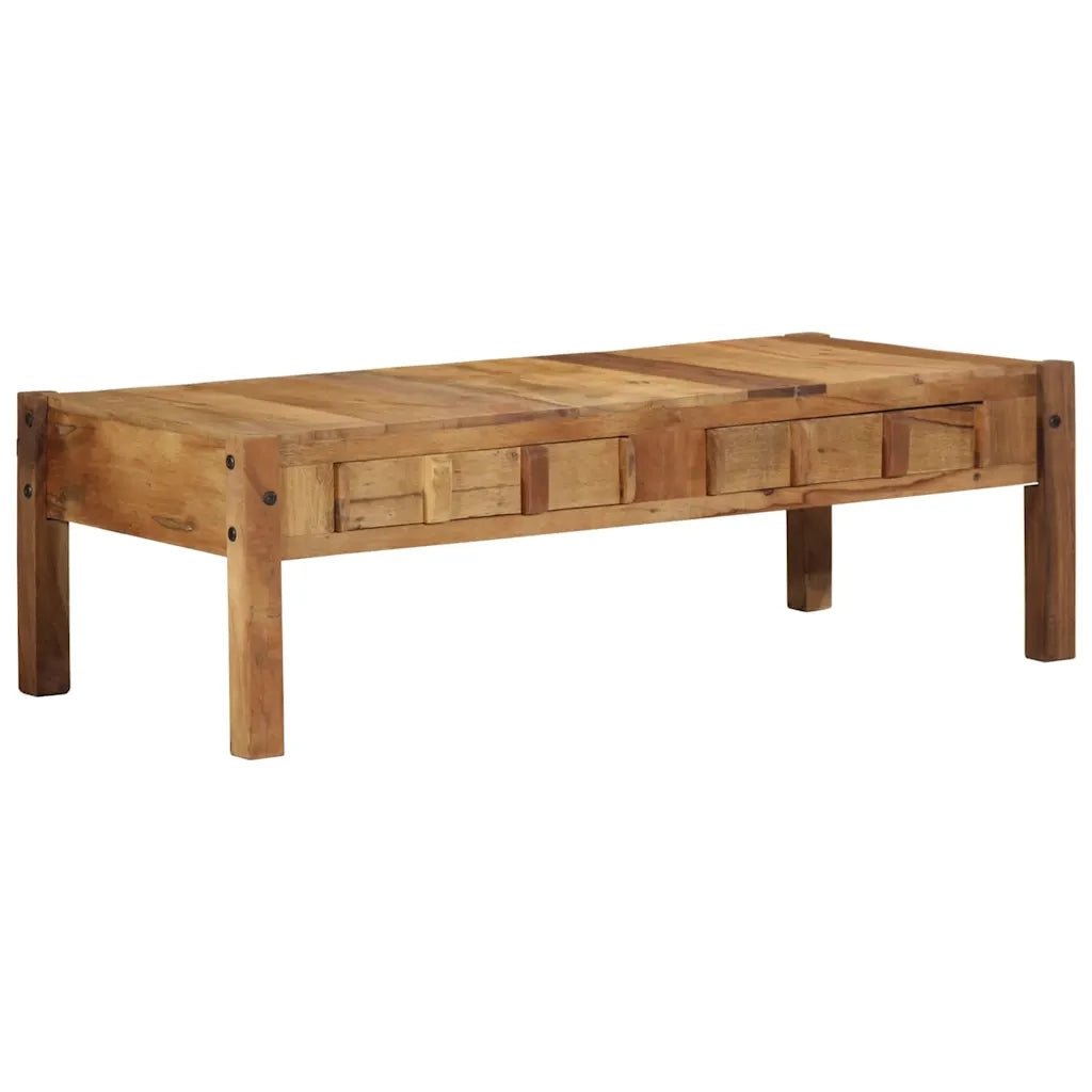 Tavolino da salotto | Tavolino da caff¨¨ | Tavolino da Soggiorno con cassetto Marrone 110 x 54 x 35 cm