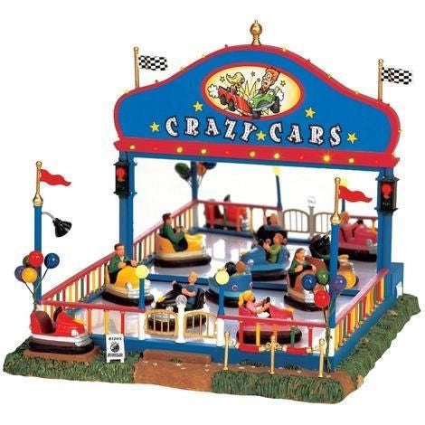 Lemax crazy cars - autoscontri cod 64488 village presepe