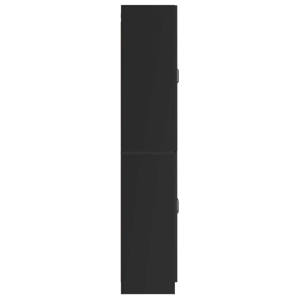 Set di armadi 2 pz Nero Legno ingegnerizzato 3416944