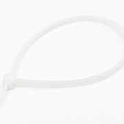 FASCETTA A STRAPPO PER CABLAGGIO mm 3,6 x 370 - bianco  - UNIKO