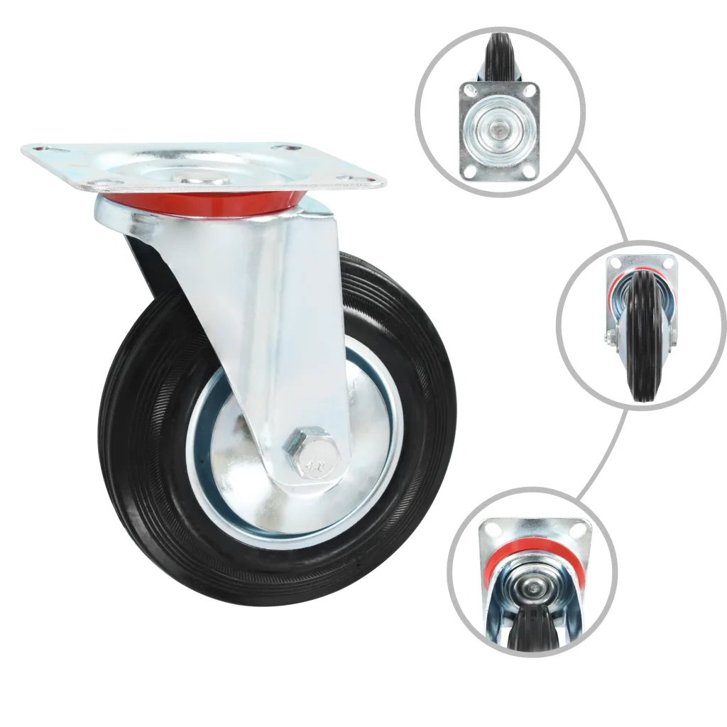 Ruote Girevoli 8 pz 160 mm 278026