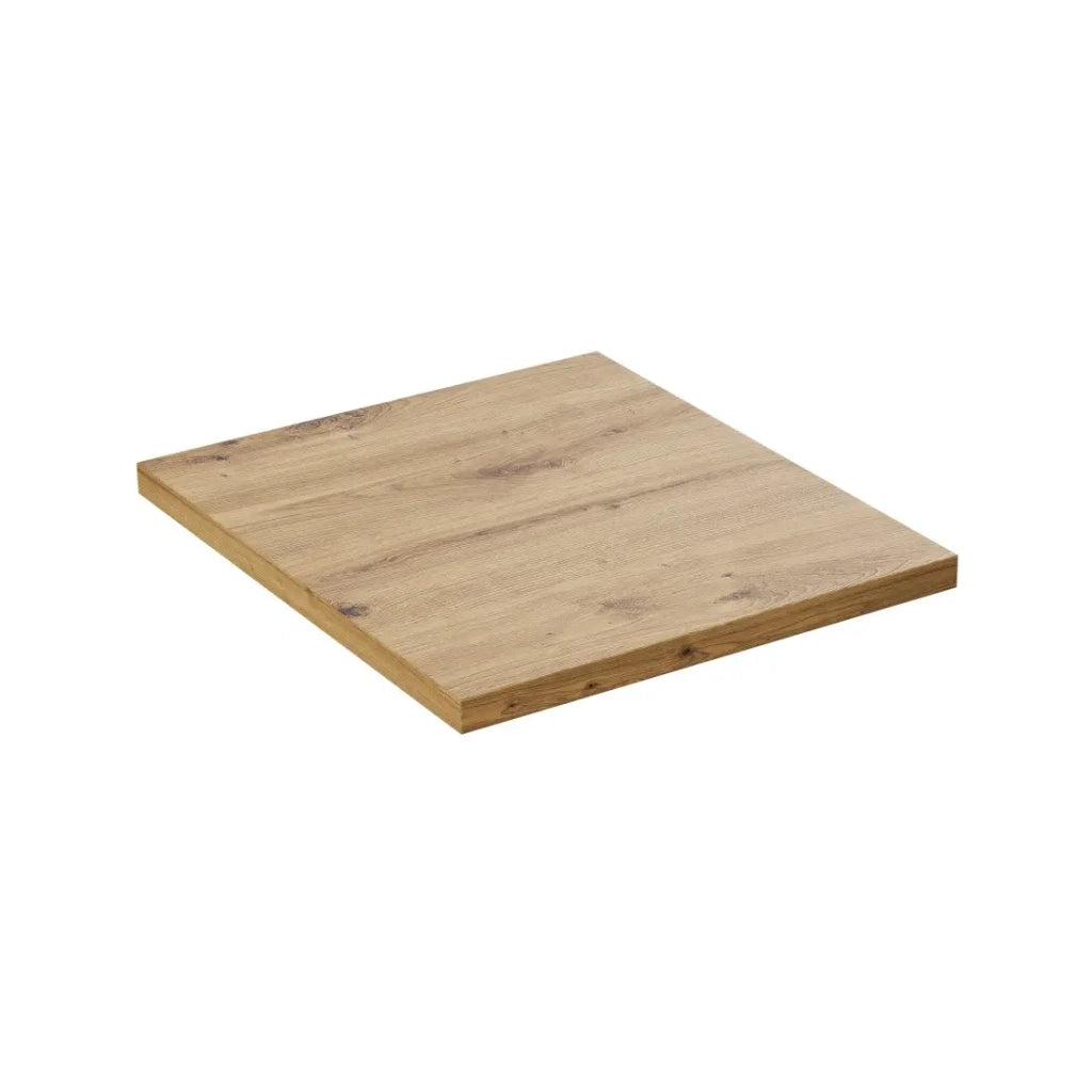 Plan per mobile sottolavabo BRAZZA – 40 cm – Rovere chiaro – Spessore 2,5 cm – Da appoggiare