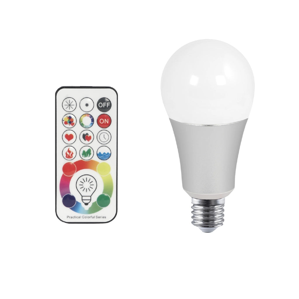 Lampadina led E27 RGBW 8W