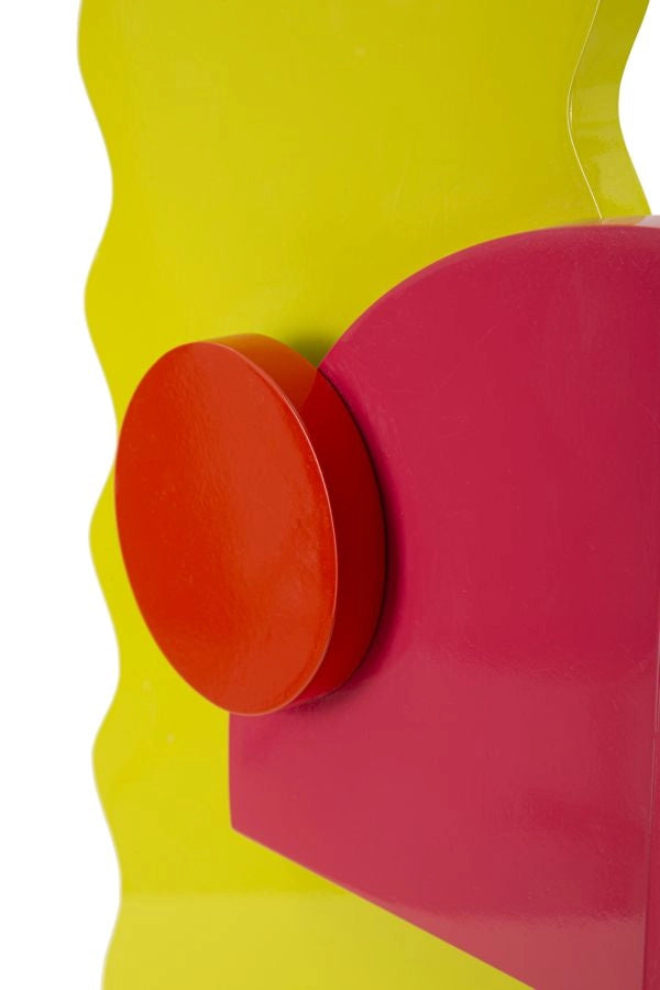 Lampada da tavolo in legno verde cm 30x60,5