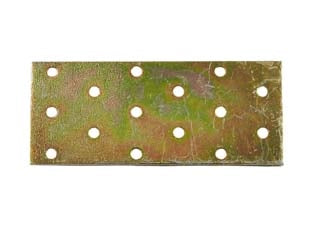 PIASTRA DI GIUNZIONE DRITTA LARGHEZZA MM.50- - mm.80x50 - 50 pezzi