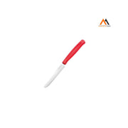 COLTELLO DA TAVOLA SEGHETTATO manico rosso