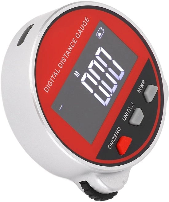Liniaal elettrico con schermo LCD per misure precise