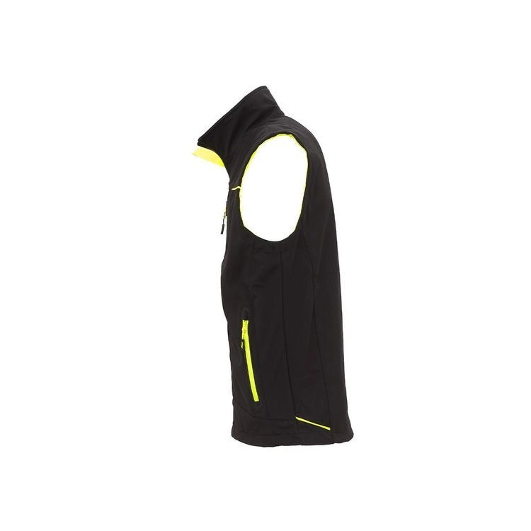 Gilet Soft Shell Universe Upower Black Carbon Xxl