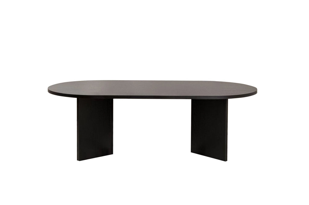 Tavolino da caffè in legno "Sand" - 60 x 119 x 40 cm - Legno nero