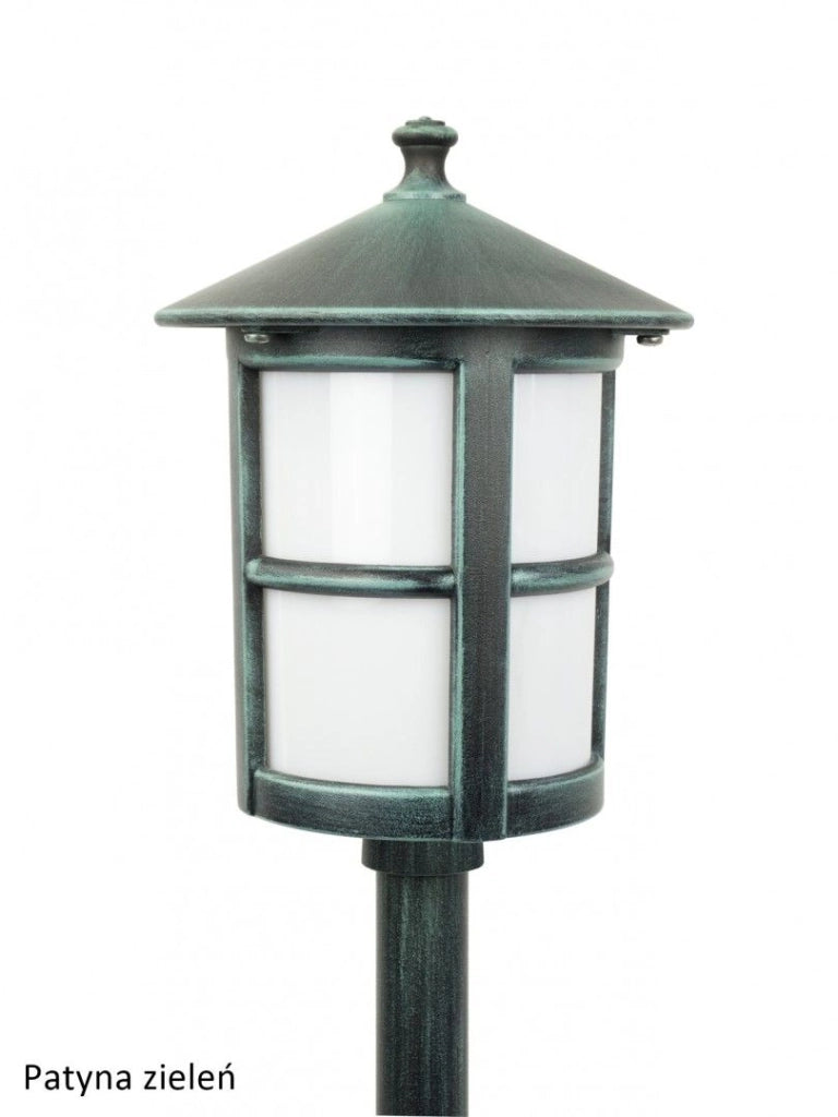 Paletto lampada giardino SU-MA Cordoba 101cm E27 nero IP23