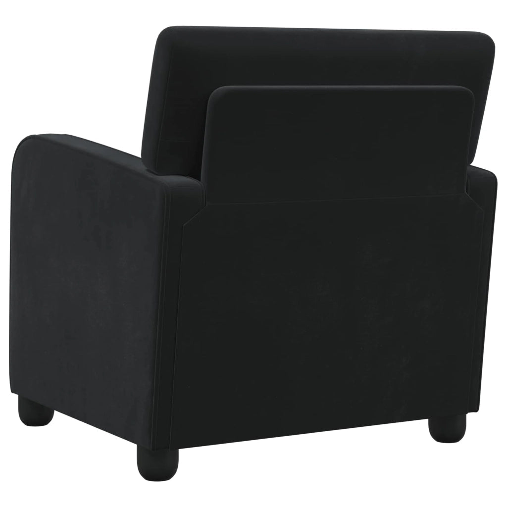 Poltrona Nero Velluto 42043418