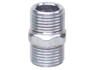 NIPLES ESAGONALE ACCIAIO ZINCATO- - M 1 - 10 pezzi