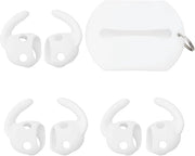 Orecchini con guaina anti-slip in silicone e sacchetto supplementare - Studio Buds 2021 bianco.