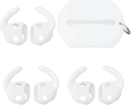 Orecchini con guaina anti-slip in silicone e sacchetto supplementare - Studio Buds 2021 bianco.