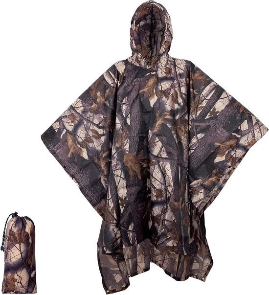 Poncho Multifunzionale - Impermeabile e Leggero - Uomo e Donna