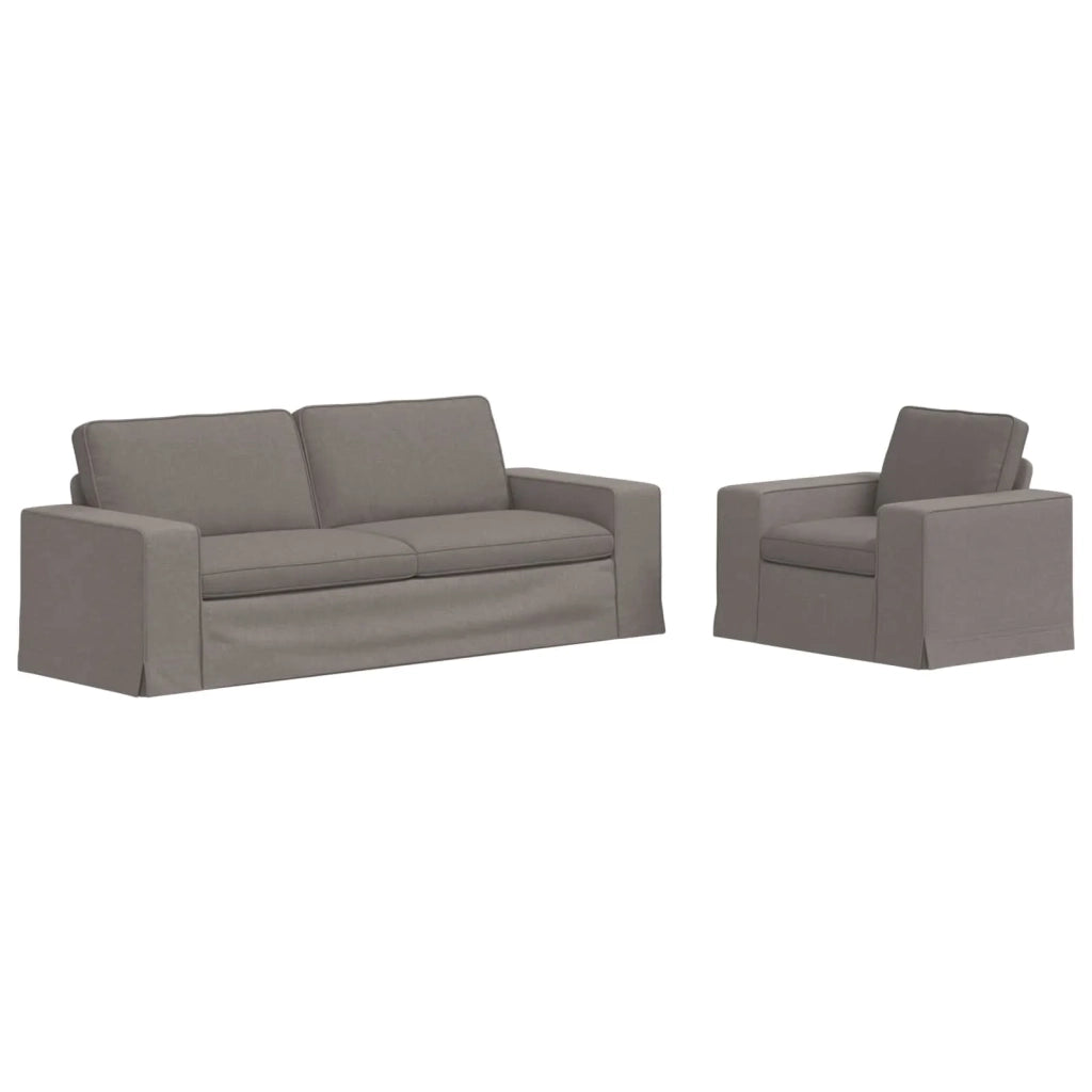 Set di divani 2 pcs Talpa 222 x 80 x 82 cm Tessuto 3407592